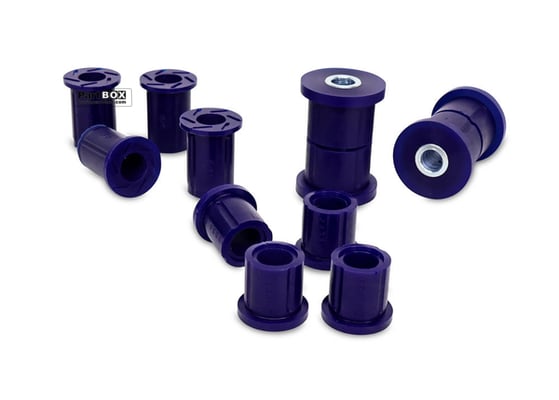 SuperPro KIT185K Rear Leaf Spring Bush Kit for Holden Colorado, Isuzu D"MAX & LDV T60 Hi"Rider (2012 - 2021)