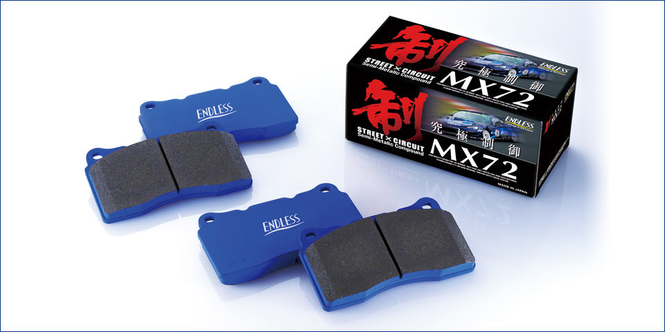 Endless EP449-EP385 MX72 Brake Pad Front Rear Set Toyota Noah ZRR70G | ML Performance Car Parts