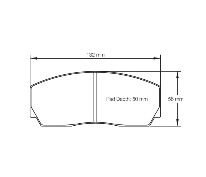 Pagid S1361R29B01 Brake Pad S1361 RSL 29 (bedded)