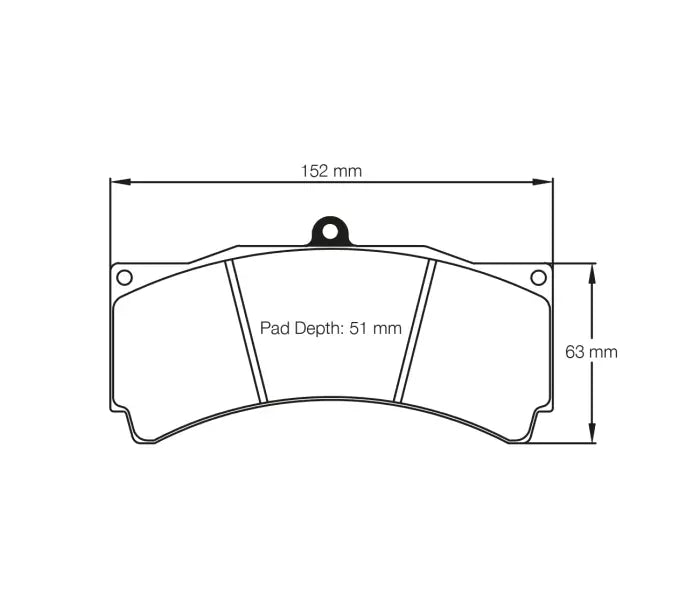 Pagid S1903T01B01 Brake Pad S1903 RST 1 (bedded)