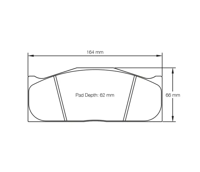 Pagid S2016L1EB01 Brake Pad S2016 RSL 1E (bedded)