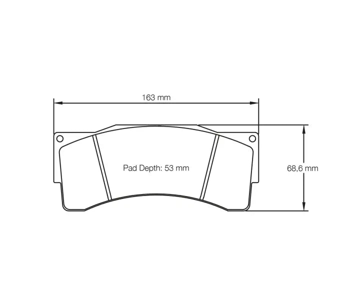 Pagid S2557T01B01 Brake Pad S2557 RST 1 (bedded)