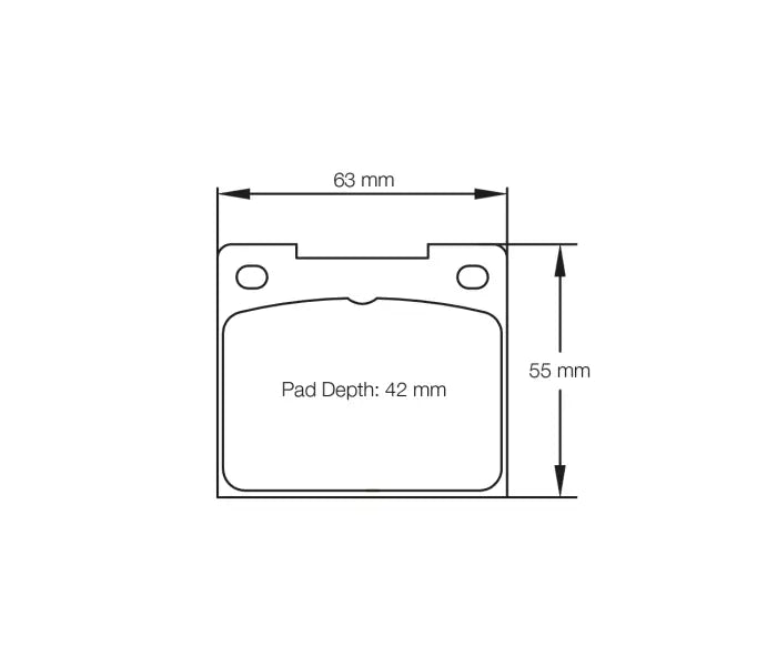 Pagid S3102R29B01 Brake Pad S3102 RSL 29 (bedded)