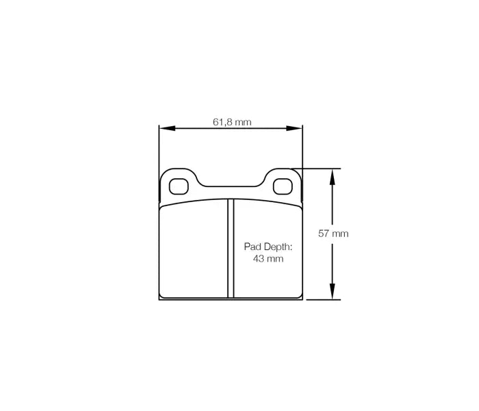 Pagid E430429010 Brake Pad S4304 RSL 29