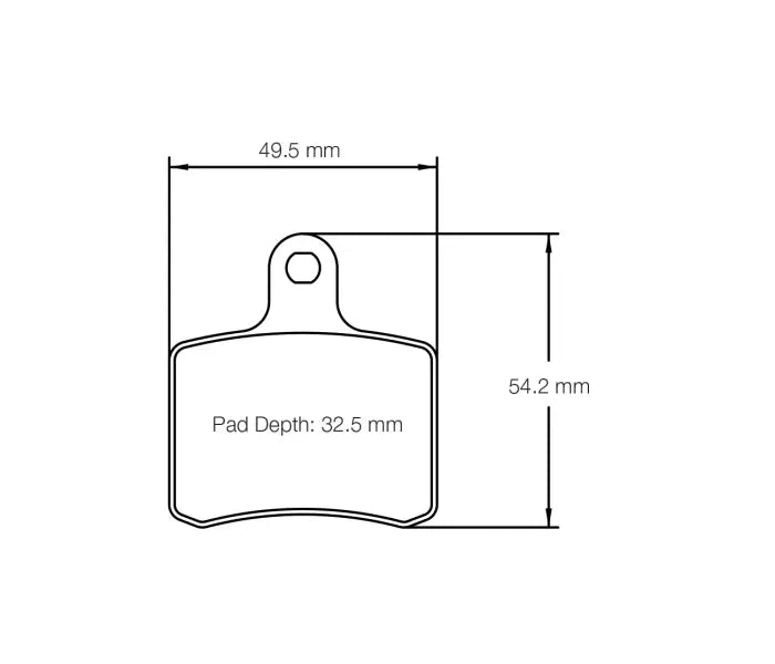 Pagid S5103K02001 Brake Pad S5103 K 2