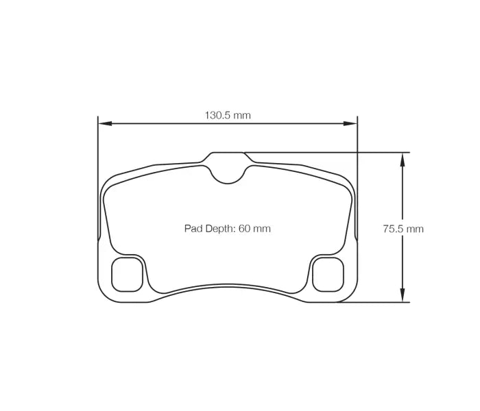 Pagid S8006T03B01 Brake Pad S8006 RST 3 (bedded)