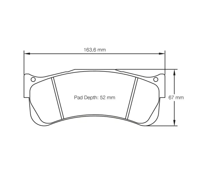 Pagid S8038L1EB01 Brake Pad S8038 RSL 1E (bedded)