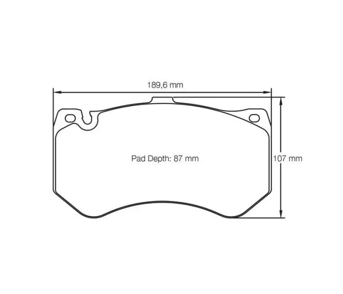 Pagid S8088R29001 Brake Pad S8088 RSL 29