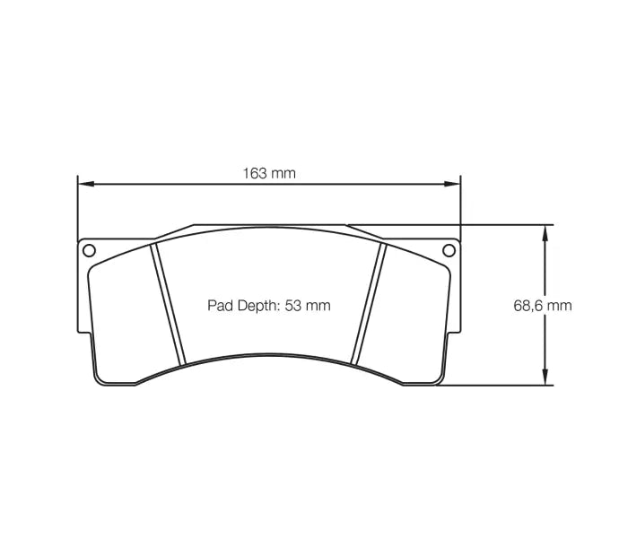 Pagid S8222T01B01 Brake Pad S8222 RST 1 (bedded)
