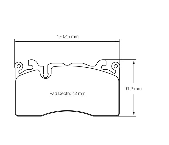 Pagid S8283R29001 Brake Pad S8283 RSL 29