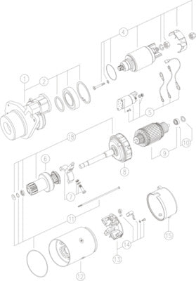 Mahle MS64 - Starter