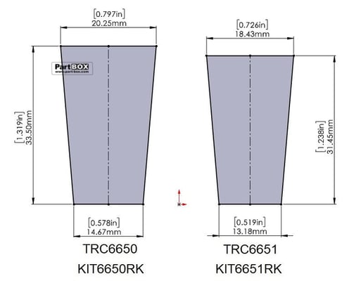 SuperPro TRC6650 Silverado-Sierra 1500 09-18 Fixed Offset FUCA