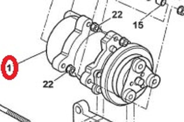 Aston Martin 89-83266 Air Conditioning Compressor | ML Performance EU Car Parts