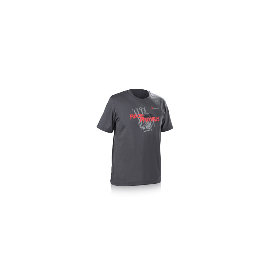 Akrapovic Lifestyle T-shirt Race Proven Men's Grey | ML Performance EU Car Parts