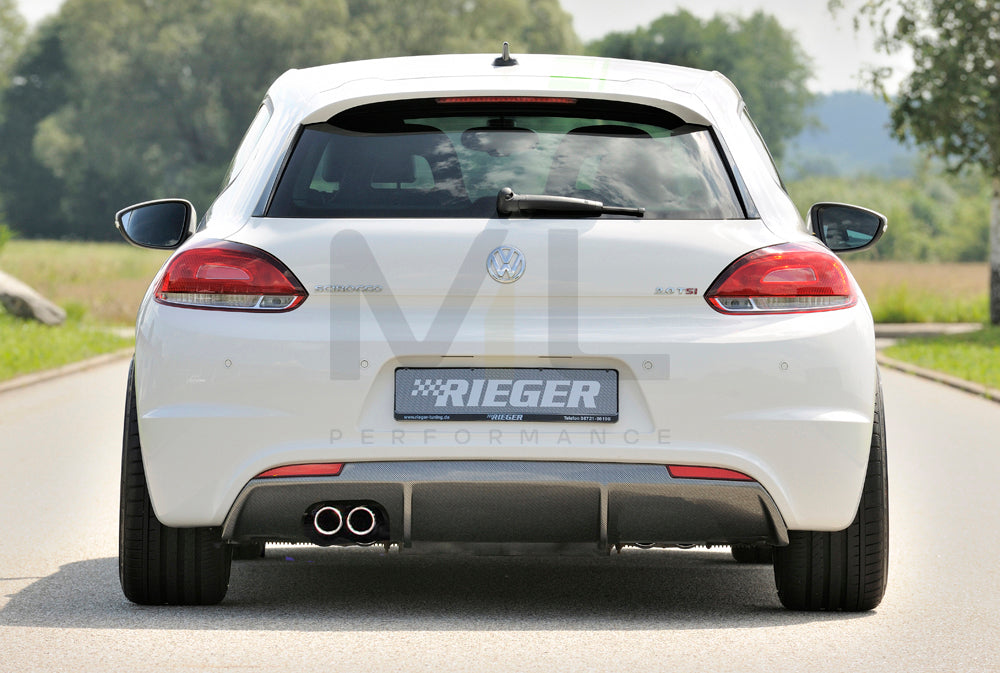 Rieger 00099253 VW 13 Mk3 Scirocco Rear Diffuser 1 | ML Performance EU Car Parts
