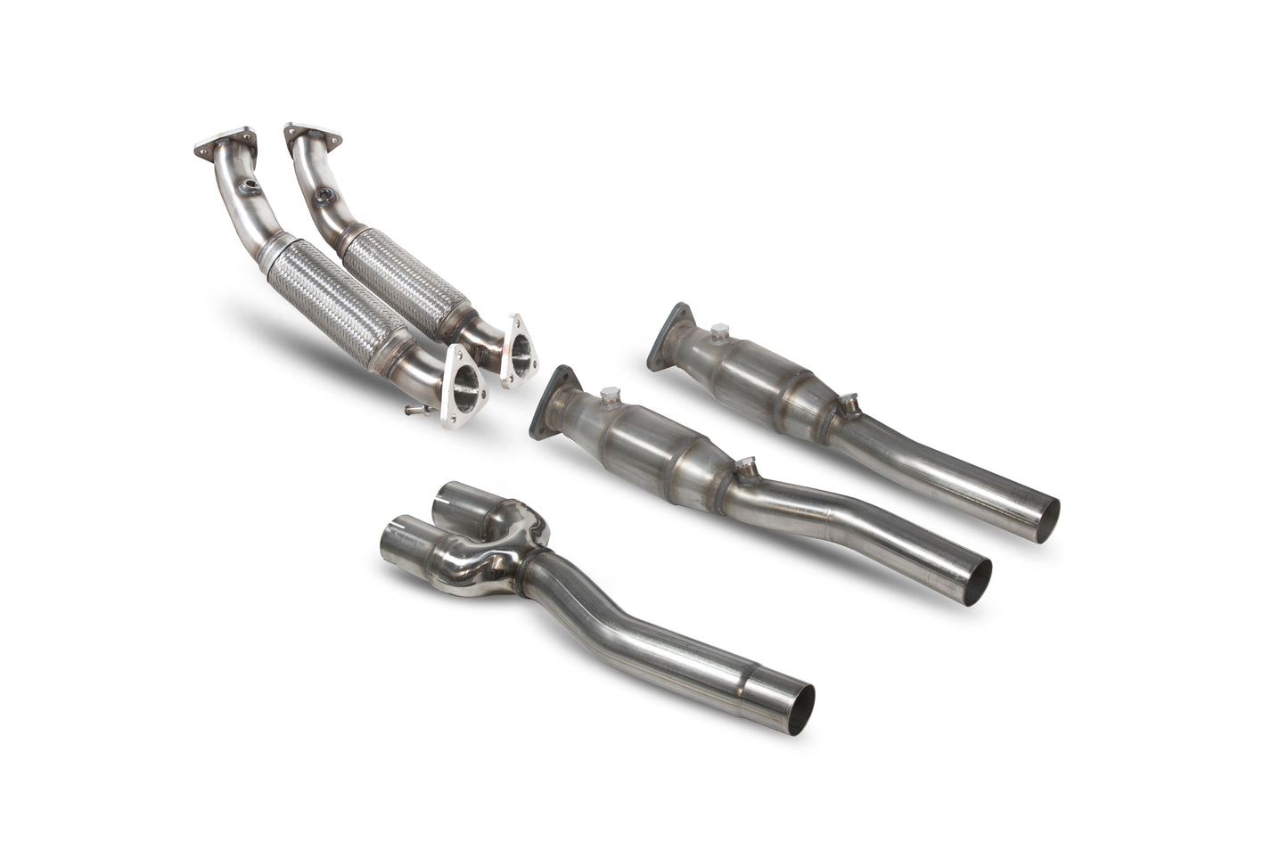 Scorpion SVWX039 VW Golf MK5 R32 Twin High Flow Sports Catalyst | ML Performance EU EU