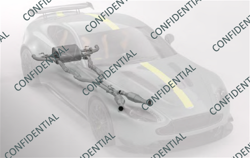 Aston Martin GD23-35-10178 AMR Titanium Exhaus | ML Performance EU Car Parts