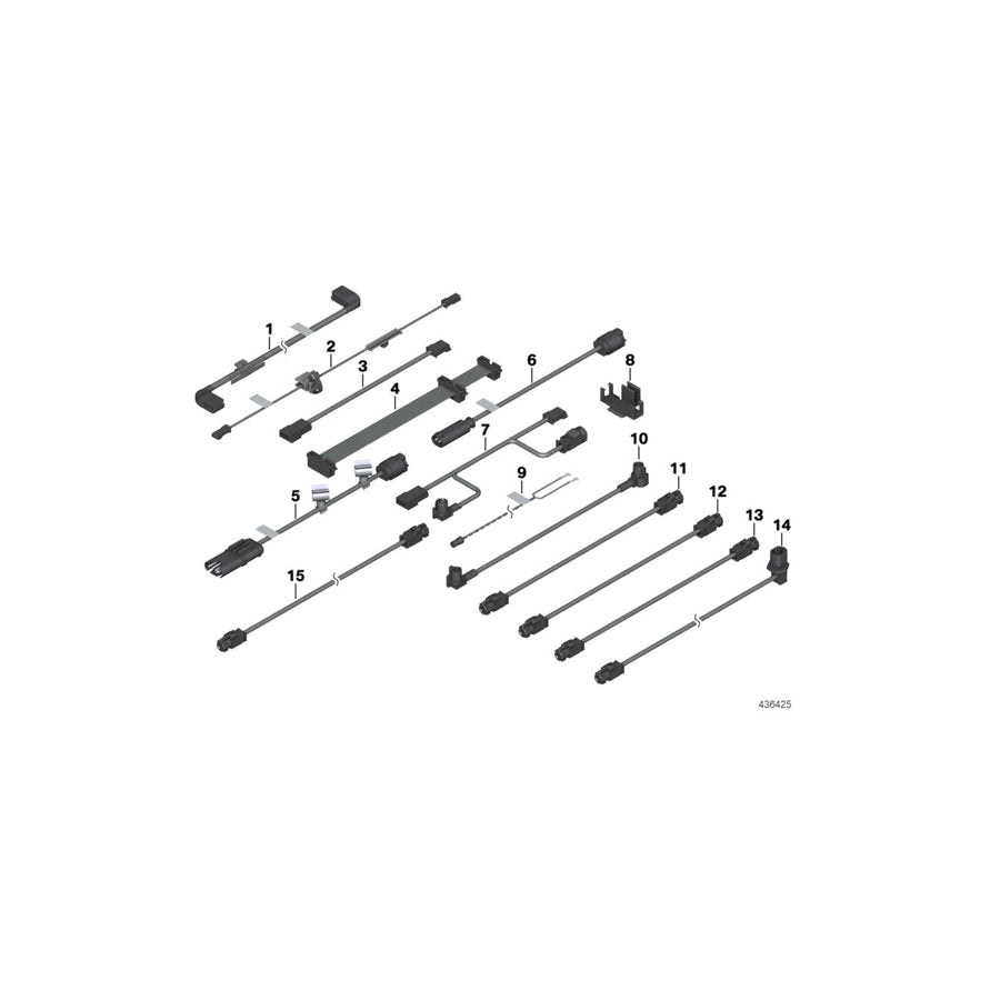 Genuine BMW 61119272644 E91 Wire For Head Unit - Usb (Inc. 330xd, 328xi & 330i) | ML Performance EU Car Parts