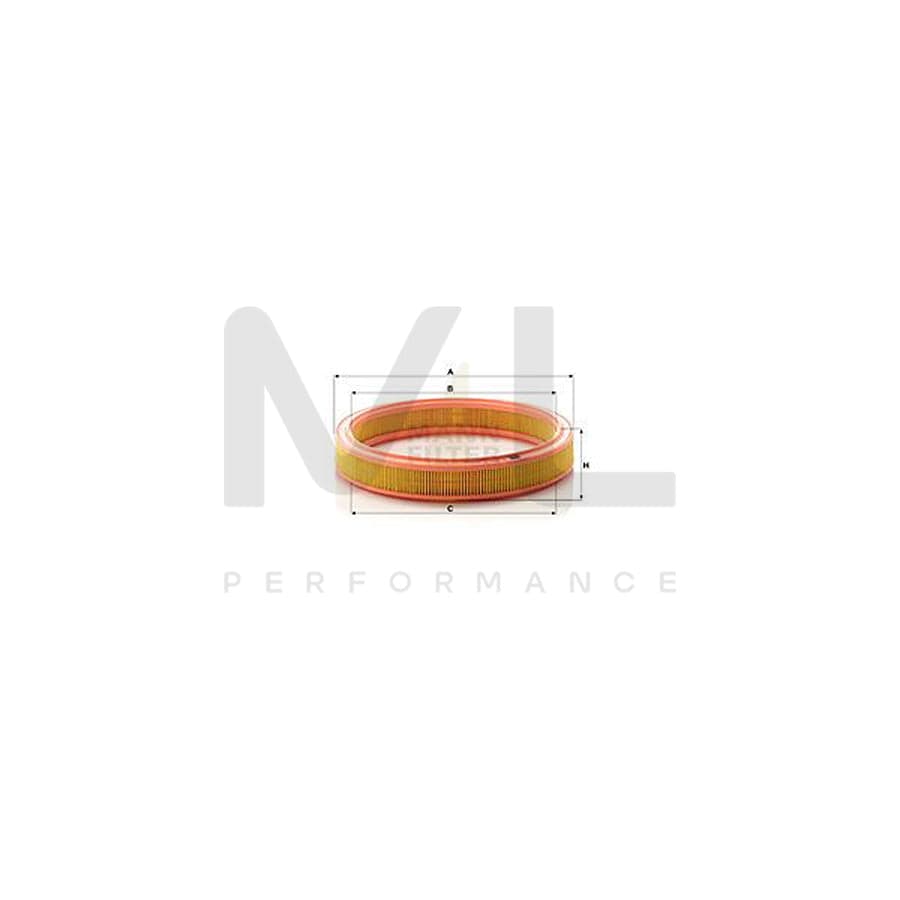 MANN-FILTER C 3034 Air Filter Filter Insert | ML Performance Car Parts