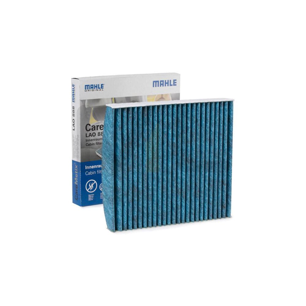 MAHLE ORIGINAL LAO 888 Pollen filter Activated Carbon Filter, with anti-allergic effect, with antibacterial action, CareMetix® | ML Performance Car Parts