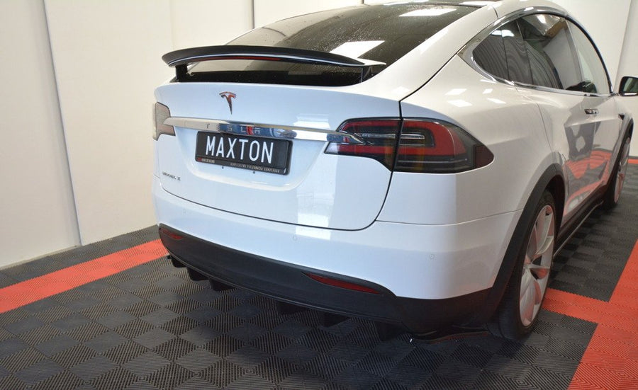 Maxton Design Tesla Model X Spoiler Cap V.2