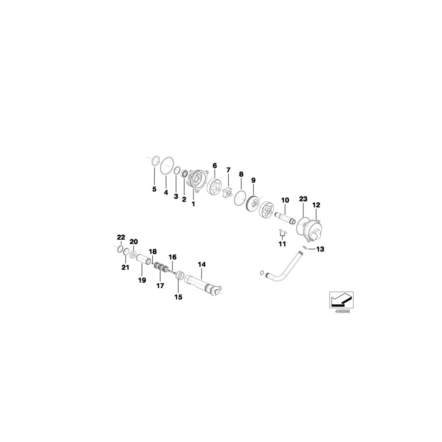 Genuine BMW 23008419455 Rotor,Outer OIL PUMP GBX (Inc. M6 GT3) | ML Performance EU