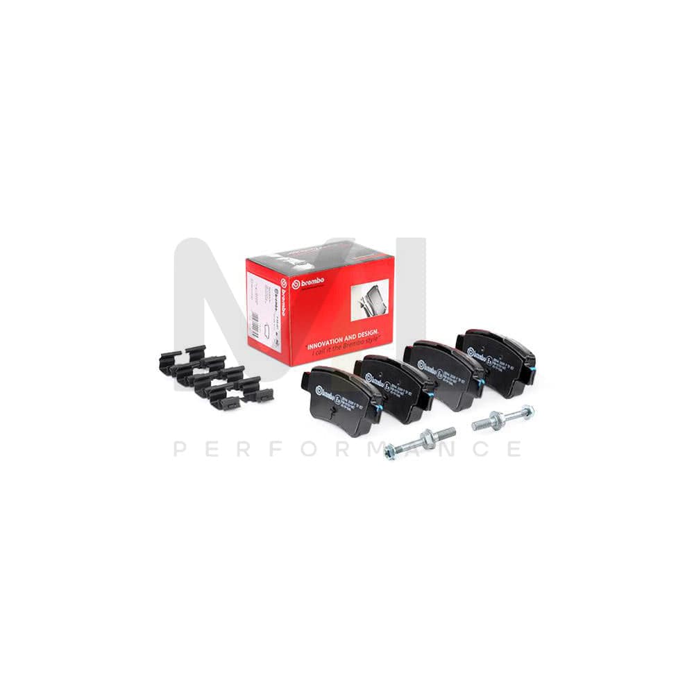 Brembo P 59 057 Brake Pad Set Excl. Wear Warning Contact, With Brake Caliper Screws | ML Performance Car Parts
