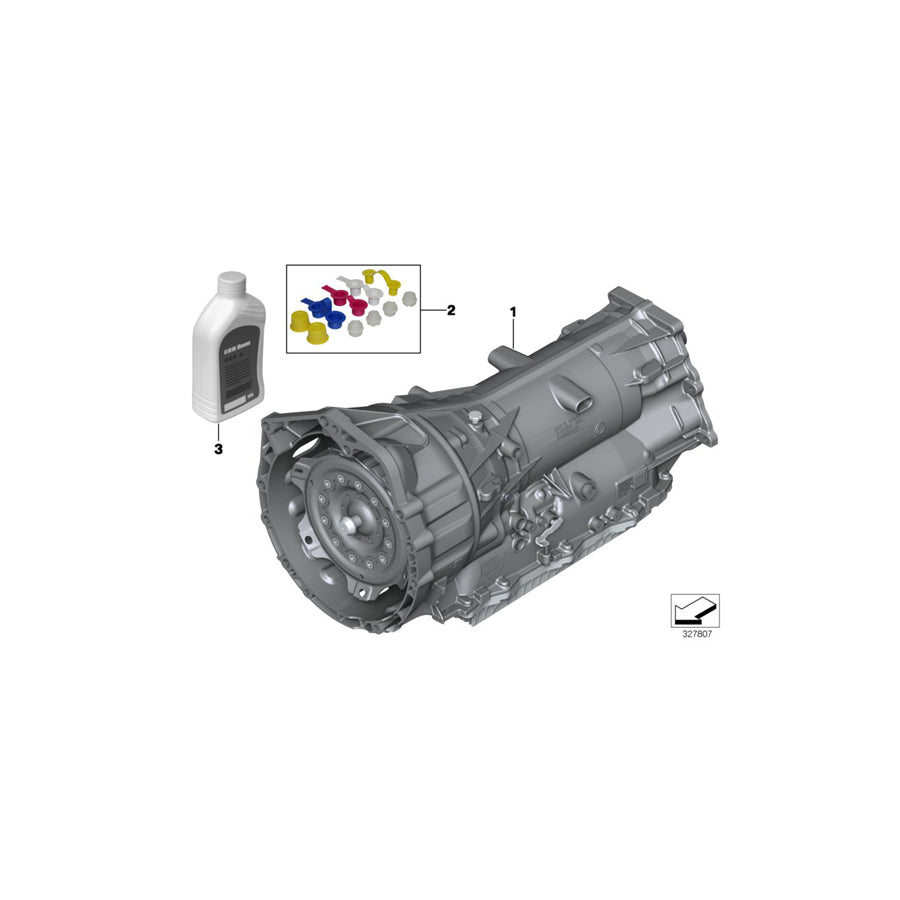 Genuine BMW 24008632464 E84 Exch. Automatic Transmission Eh GA8HP45X (Inc. X1 20iX & X1 28iX) | ML Performance EU