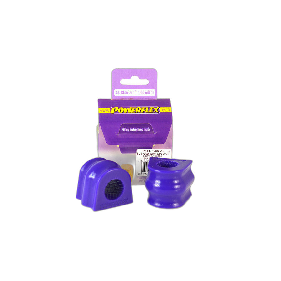 Powerflex PFF69-205-23 Subaru Front Anti Roll Bar Bush 23mm (Inc. Legacy, Impreza, Forester) | ML Performance EU Car Parts
