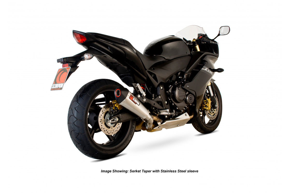 Scorpion RHA153TEO Honda CBR600 F Serket Taper Slip-On - Titanium Sleeve | ML Performance EU EU