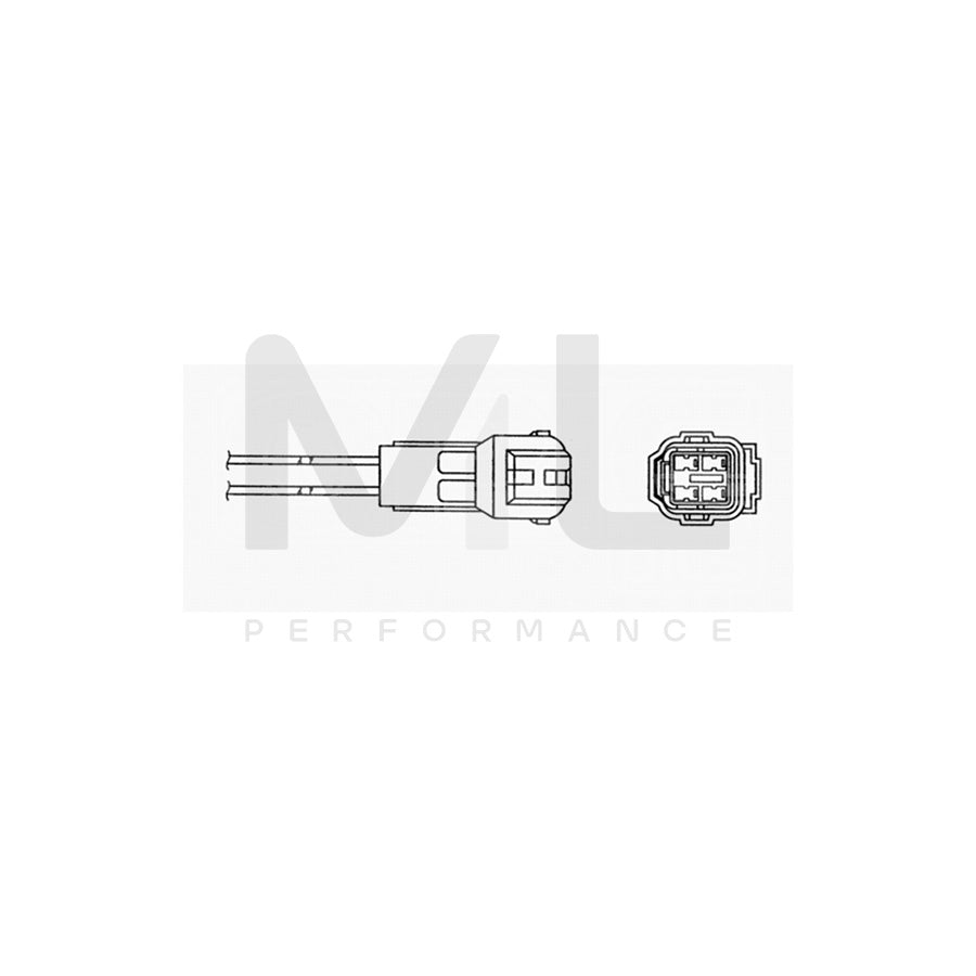 NTK Lambda Sensor / O2 Sensor (NGK 0065) - OZA577-H6 | ML Car Parts UK | ML Performance