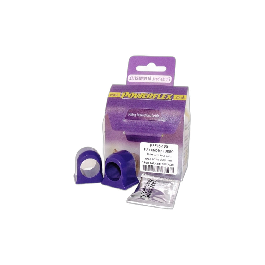 Powerflex PFF16-105 Fiat Uno Front Anti Roll Bar Inner Bush 19mm | ML Performance EU Car Parts