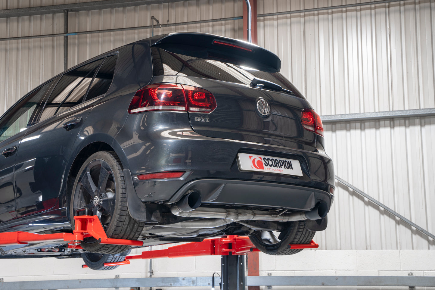 Scorpion SVWS071C VW Non-Resonated Predator Cat-Back System (Golf Mk6 Gti 2.0 Tsi & Edition 35) | ML Performance EU EU