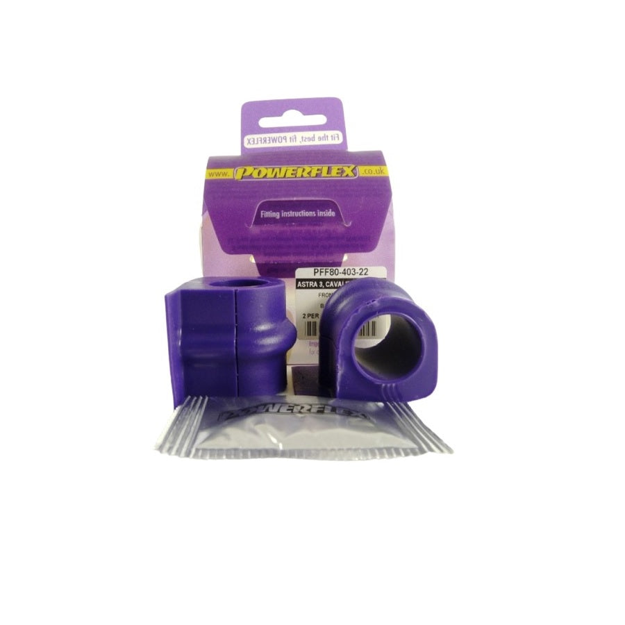 Powerflex PFF80-403-22 Vauxhall - Opel Front Anti Roll Bar Mount 22mm (Inc. Cavalier, Calibra, Astra) | ML Performance EU Car Parts