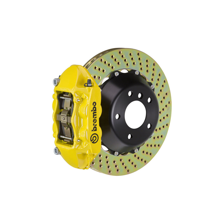 Brembo 2P1.8060A Mercedes-Benz Metris Rear GT 4-Pistons Drilled 2-piece Big Brake Kit 345x28mm