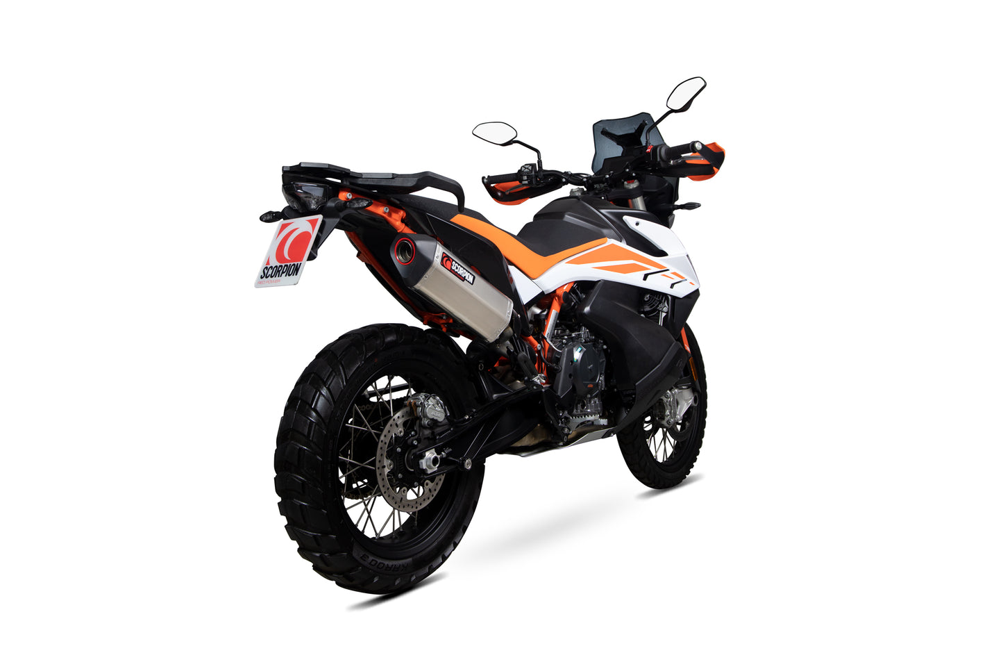 Scorpion RKT91TEO KTM Serket Parallel Slip-On - Titanium Sleeve (Adventure 790 / Adventure 790 R) | ML Performance EU EU
