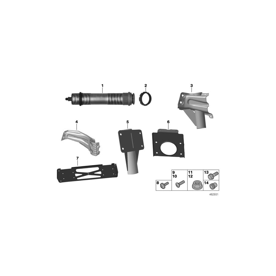 Genuine BMW 41008422075 Oval-Head Machine Screw, Black M10X20 10.9 (Inc. M235i Racing) | ML Performance EU