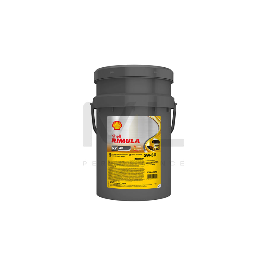 Shell Helix Rimula R7 AD 5W-30 - 20 ltr | ML Performance UK Car Parts