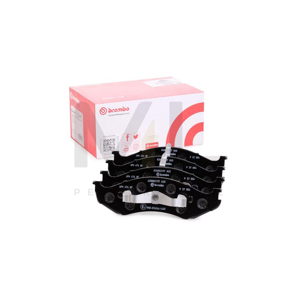 Brembo P 37 004 Brake Pad Set Excl. Wear Warning Contact | ML Performance Car Parts