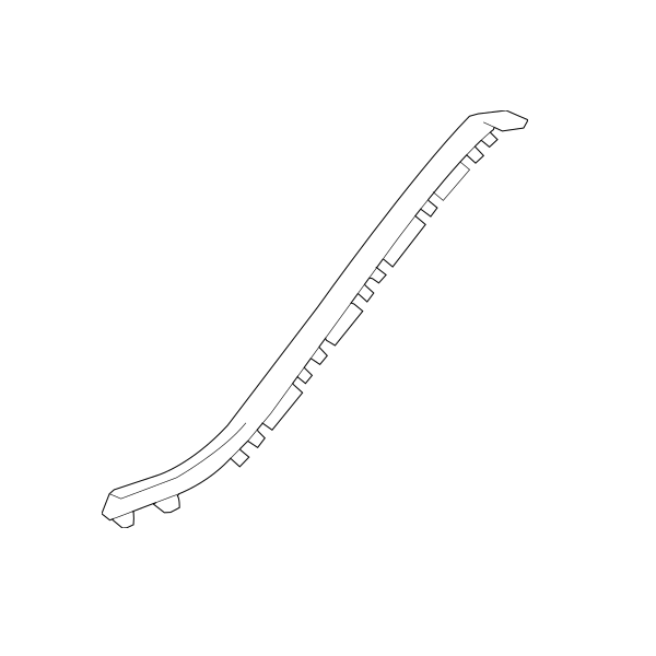 Genuine Lexus 75552-24020 RC-F N/S Windscreen Drip Moulding