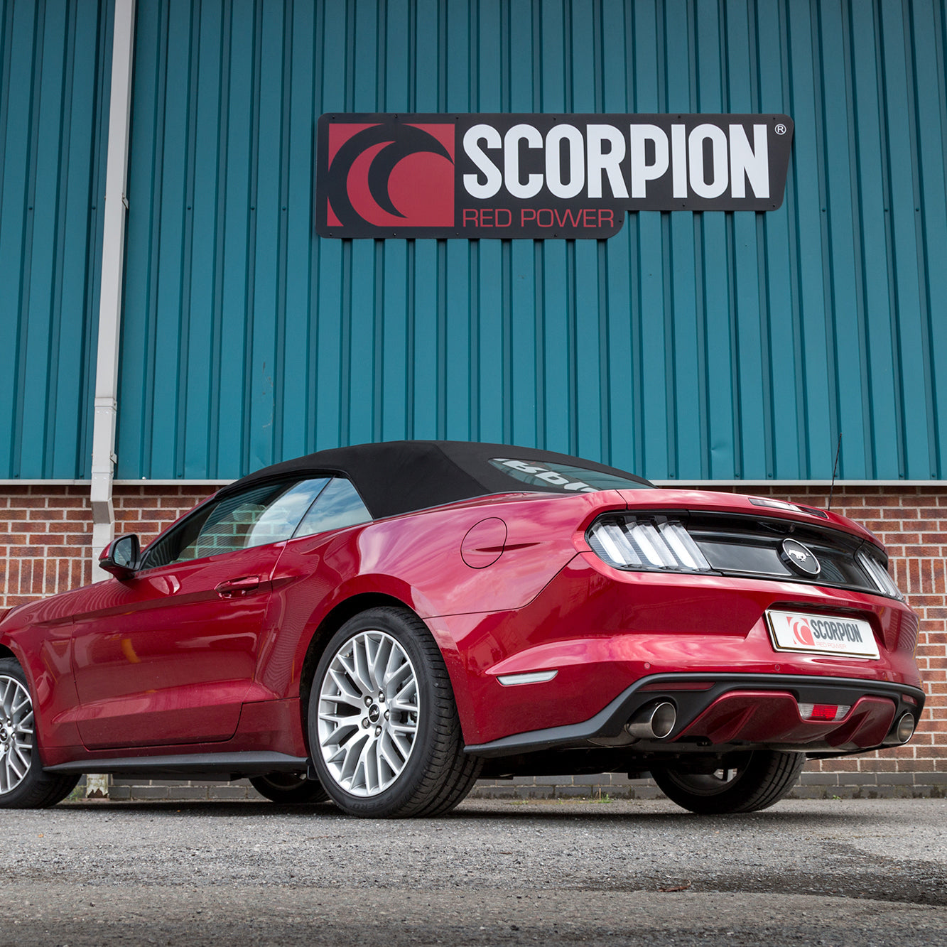Scorpion SFD087 Ford Mustang 2.3T Resonated Cat-Back System | ML Performance EU EU