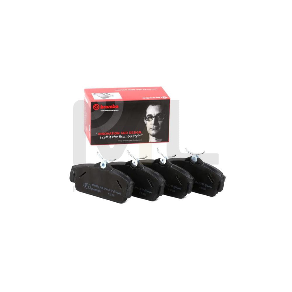 Brembo P 56 036 Brake Pad Set Excl. Wear Warning Contact | ML Performance Car Parts