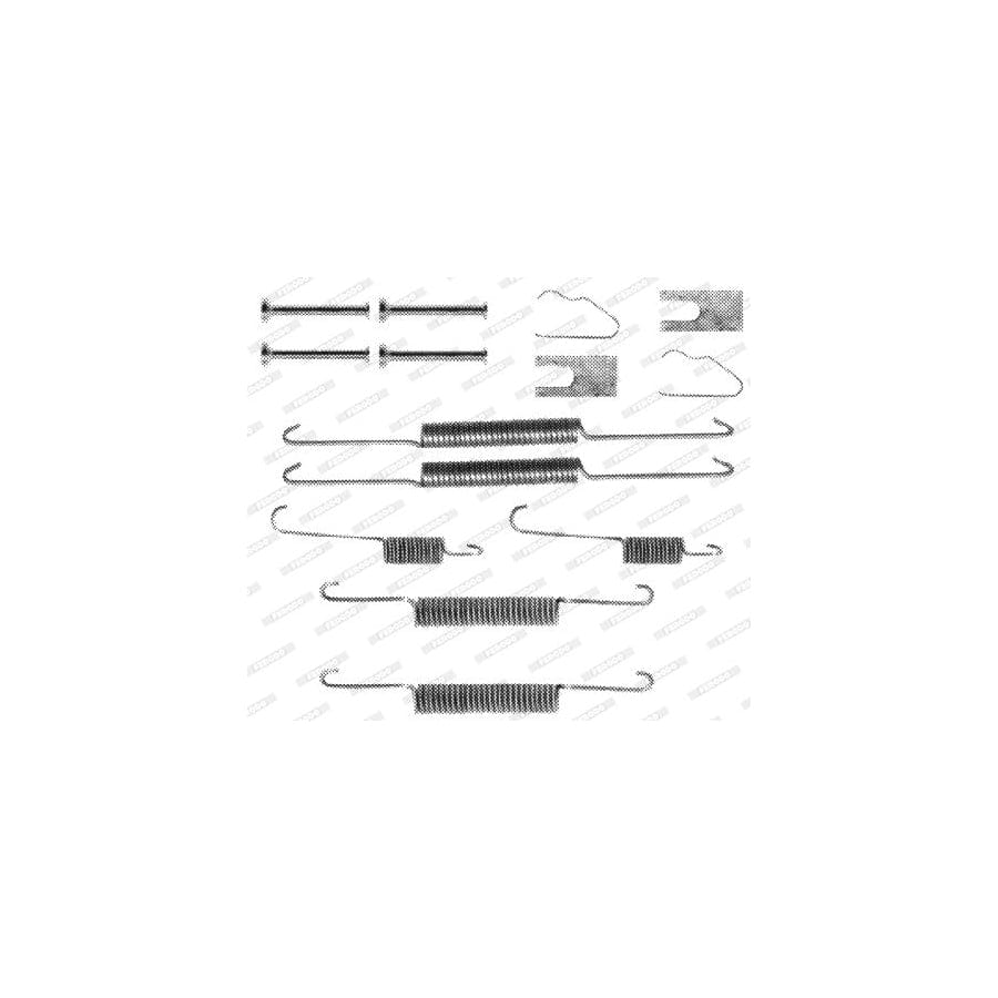 FERODO FBA128 Accessory Kit, Brake Shoes for BMW 5 Saloon (E28) | ML Performance UK Car Parts