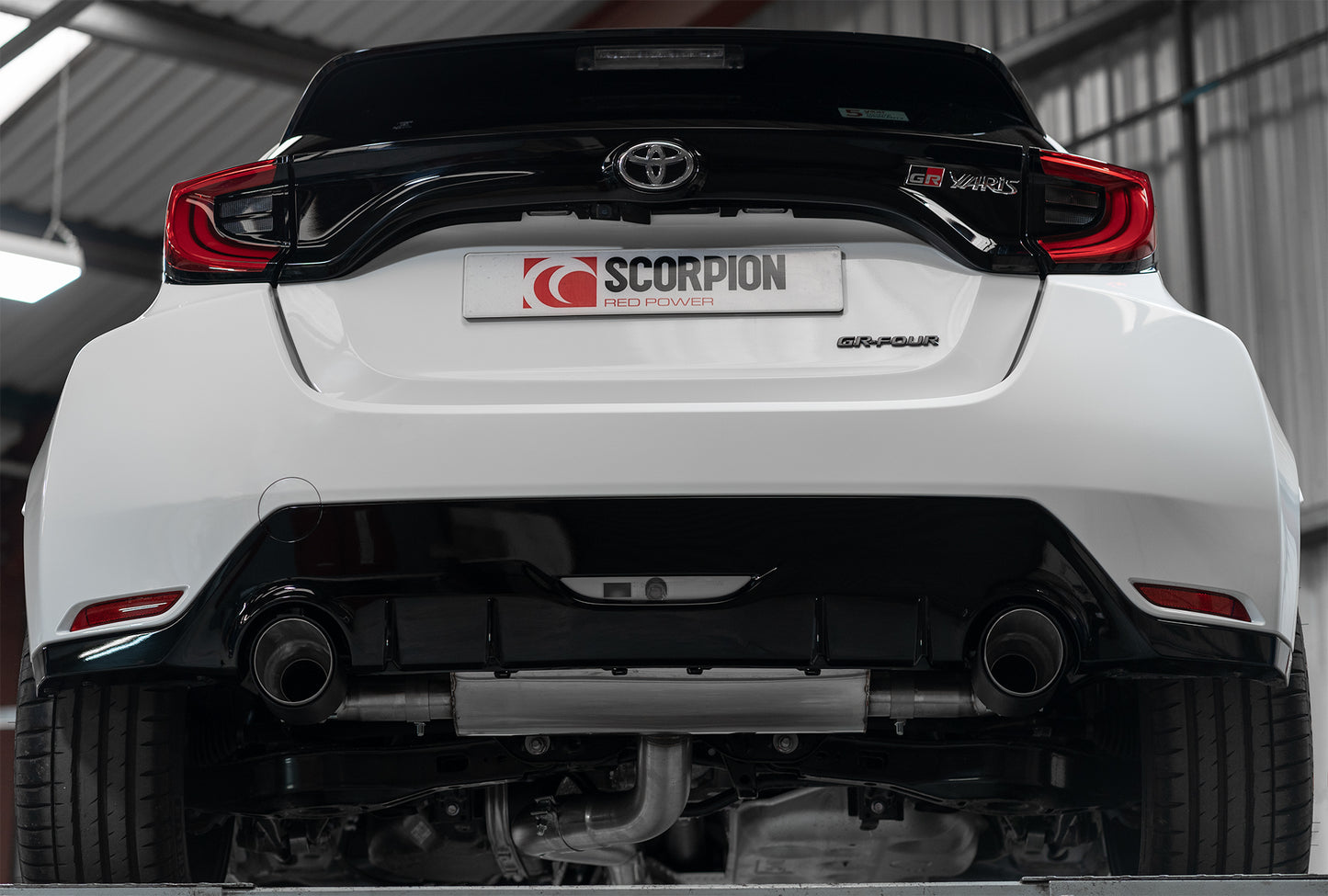 Scorpion STY009CF Toyota GR Yaris Resonated Gpf Back System | ML Performance EU EU