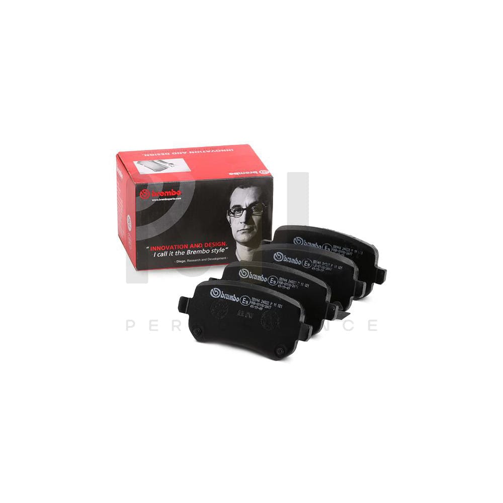 Brembo P 11 021 Brake Pad Set With Acoustic Wear Warning | ML Performance Car Parts