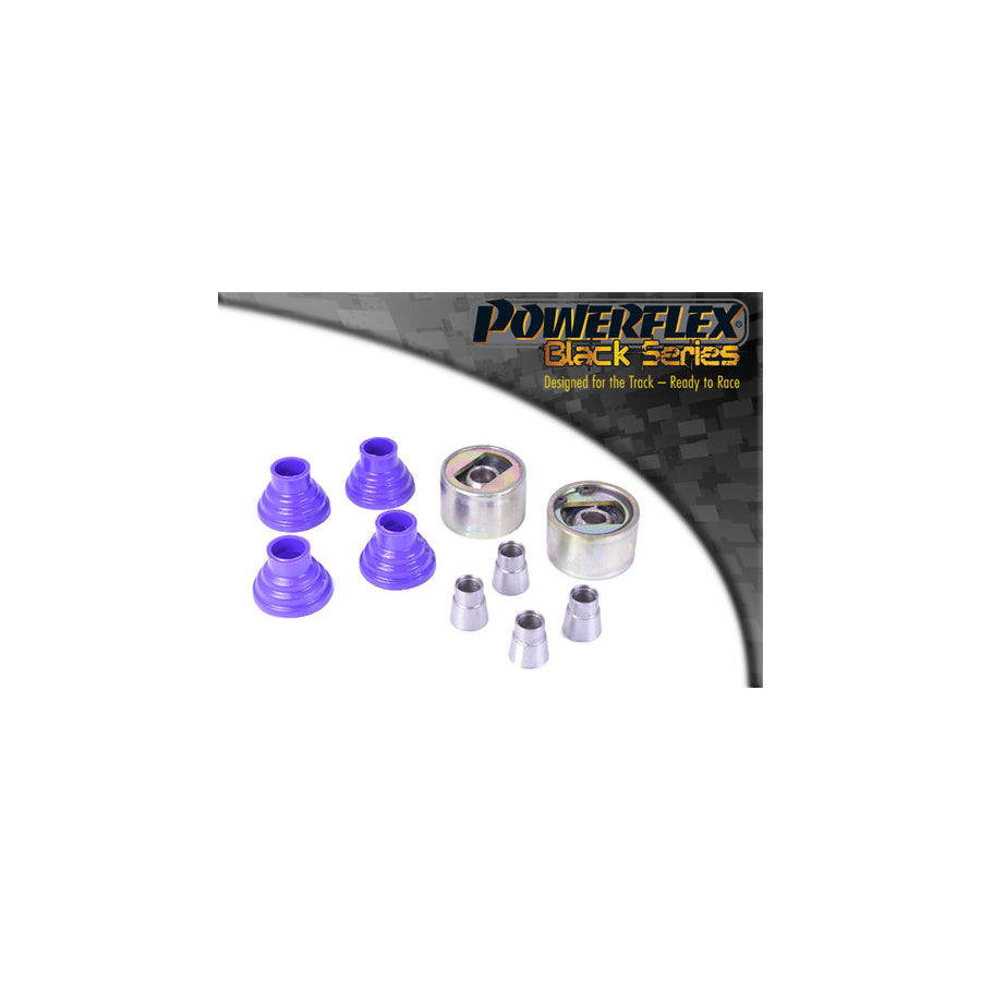 Powerflex PFF19-601BLK Ford Front Wishbone Front Bush 46mm (Inc. Mondeo, KA, Fiesta, Escort) | ML Performance EU Car Parts