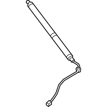 Genuine Lexus 68920-48061 N/S NX Phase 1 Electric Boot Strut