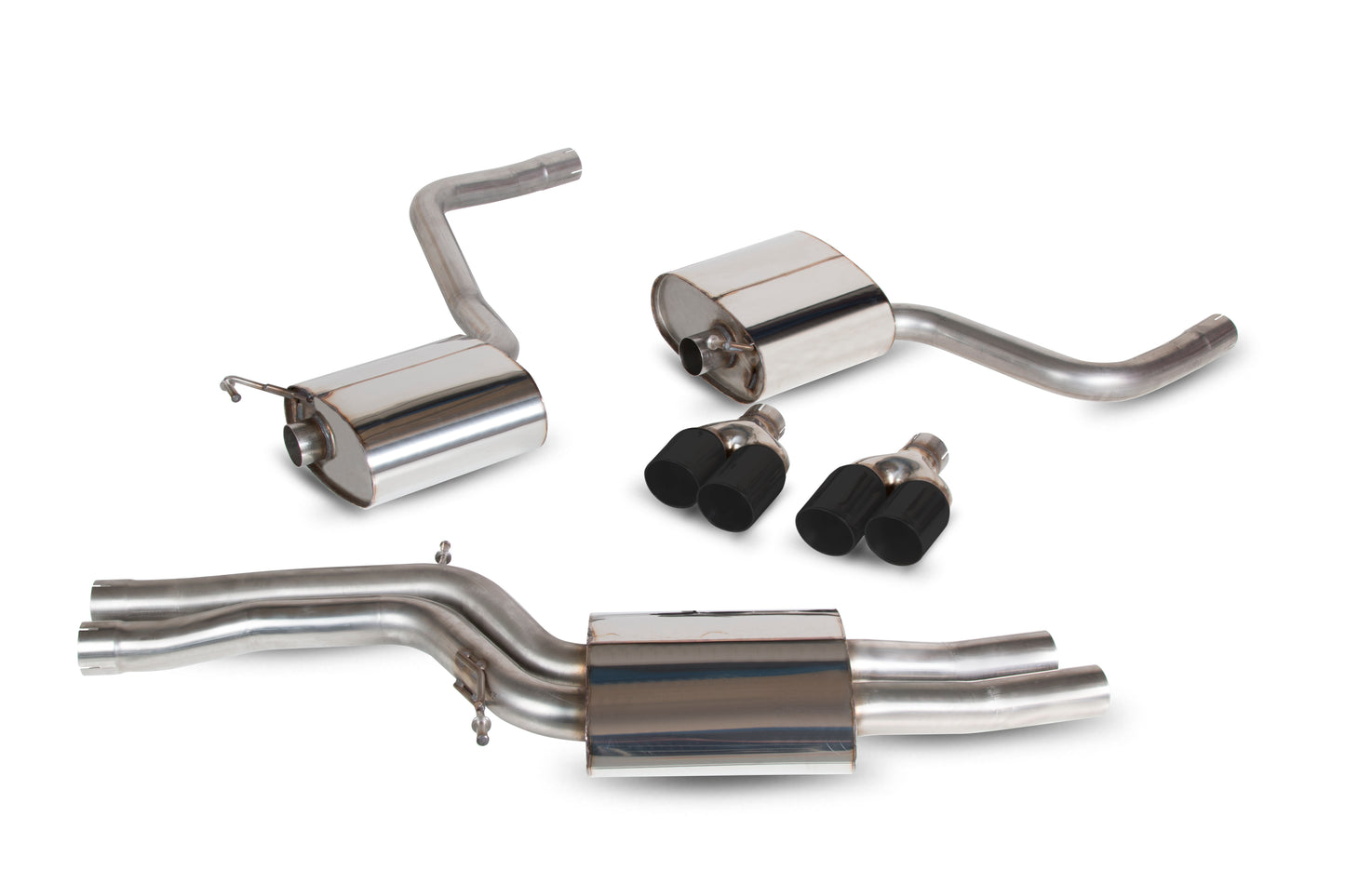 Scorpion SAU044C Audi S4 B8/B8.5 Resonated Half System | ML Performance EU EU