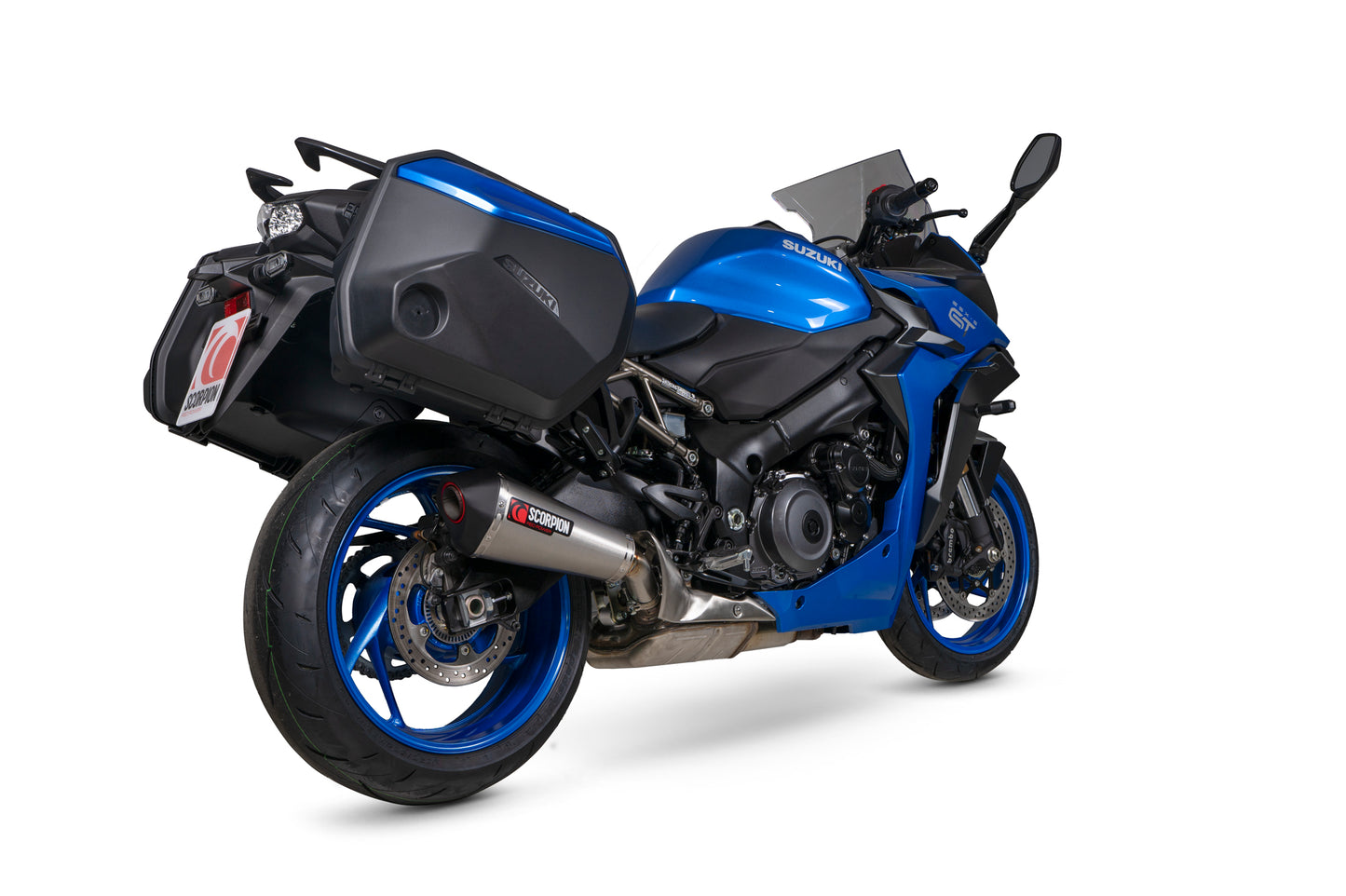 Scorpion RSI127SEO Suzuki GSX-S 1000 GT Serket Taper Slip-On - Brushed Stainless Steel Sleeve | ML Performance EU EU