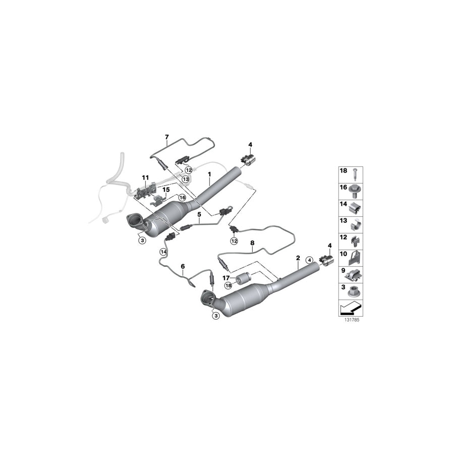 Genuine BMW 18307536966 E53 Vibration Absorber 37HZ (Inc. & X5 4.4i) | ML Performance EU Car Parts